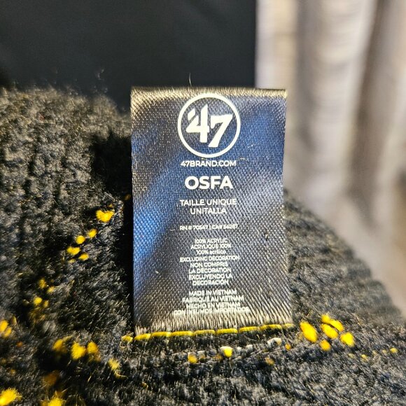 Official NHL '47Brand Boston Bruins Hat OSFA - Picture 5 of 6